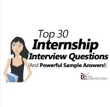 Top 30 Internship Interview Questions And Powerful Sample Answers In 2020 Internship Interview Questions Internship Interviews Interview Questions