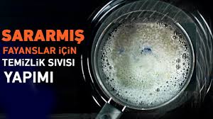 Peki fayans araları nasıl temizlenir? Sararmis Fayanslar Icin Temizlik Sivisi Yapimi Youtube