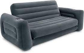 Best inflatable sofas review | inflating and deflating. Amazon Com Intex Pull Out Sofa Inflatable Bed 80 X 91 X 26 Queen Sports Outdoors