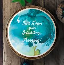 Kindergeburtstag kuchen einfach fondant selber machen torten selber machen motivtorten ohne fondant kuchen mit fondant torte ohne backen lecker backen fondant selber machen: Kuchen Miezen Back Blog Anleitungen Torten Kurse Torten Aufleger Essbares Tortenbild 014 Aquarell Petrol Grun