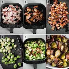 Self rising cornmeal 1 tbsp. Air Fryer Brussels Sprouts And Bacon Self Proclaimed Foodie