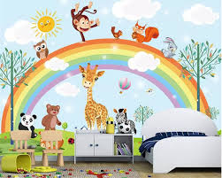 Quickly replace the background of any image online, 100% automatically and free. Beibehang Custom Made Foto Wallpaper Tk Kartun Jerapah Hewan Pelangi Anak Kamar Latar Belakang Dinding 3d Wallpaper Behang Wallpaper Aliexpress