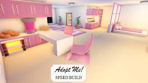 How much does it cost to make a treehouse on minecraft? Cute Pink And White Tree House Adopt Me Speed Build Youtube