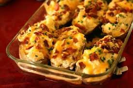 Twice Baked Potatoes Recipes Food Twice Baked Potatoes