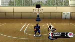 Nba live 2004 is a ( video, sports ) game for ( playstation 2, gamecube, xbox, microsoft windows ). Kobe Bryant Vs Michael Jordan In 21 Nba Live 2004 Youtube