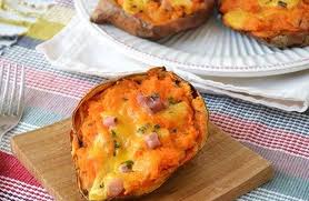 Patates Douces Farcies Ww Picstagram Patates Douces Farcies Recette Patate Douce Gratin Patate Douce