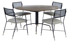 Beautiful Set Of Four Dining Chairs And Table By Troy Sunshade Company The Table And Two Chairs Retain Their Dining Table Chairs Table And Chairs Dining Table