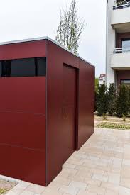 Gartenhaus Mit Schiebeture Tauchbecken Minipool Gartenschrank Design Gartenhaus Gartenhaus Haus