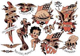 Pin By Quinn Campbell On Flash Sheet Practice Videos Sailor Jerry Tattoos Americana Tattoo Vintage Tattoo Art