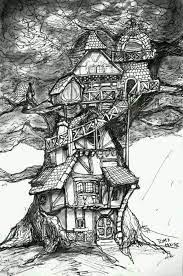 1001 idees pour dessiner un arbre merveilleux avec exemples dessin paysage maison livres de coloriage gratuits les enfants