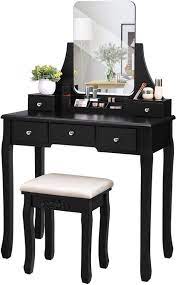 songmics kaptafel williams met spiegel make up tafel voor vrouwen kaptafels kaptafels make up tafel kaptafel