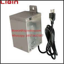 75 Watt Low Voltage Landscape Lighting Transformer For Garden Light