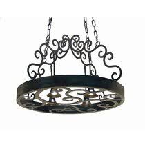 4.2 out of 5 stars. Lighted Hanging Pot Racks Wayfair