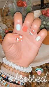 10 hand painted made to order hot pink gel cow print press on nails! Nail Art Video Girls Nails Summer Acrylic Nails Cute Acrylic Nails