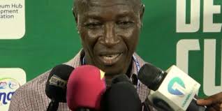 Gambia head Coach Omar Sise