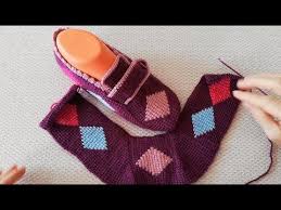 Tunus Orgu Olarak Bilinen Orgu Teknigi Ile Yapilan 5 Karolu Babet Patik Modelini Cok Begendim Sizlerde Orebilin Diye Ayri Patikler Orgu Baby Knitting Patterns