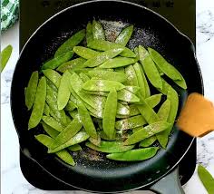 Put in the carrots, pea pod, cabbage, and celery leaves and simmer for a few minutes. Sugar Snap Peas With Garlic The Wholesome Dish