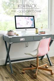 Black And Rose Gold Desk Chair Pin By Sophia Munoz On My Office Ideas In 2020 Cheap Desk Chairs Cute Desk Chair Cheap Office Chairs