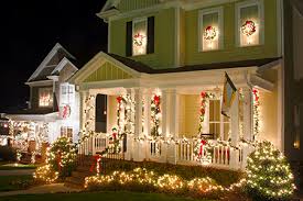 Outdoor christmas porch railing decorations. Indoor Amp Outdoor Christmas Decorating Ideas Diy True Value Projects