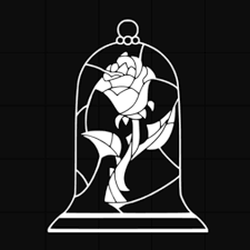 Maybe you would like to learn more about one of these? Beauty And The Beast Rose Decal From Seikiss In 2021 Disney Stencils Disney Silhouettes Disney Decals