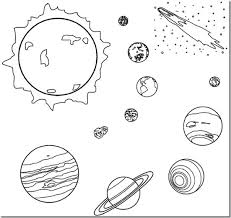 Los planetas como júpiter tienen 1/10 del tamaño del sol, pero la tierra tiene 1/100 del tamaño del sol. Astronomia Para Ninos Laminas Del Sistema Solar