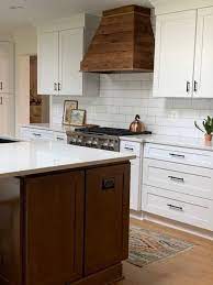 Castlewood Sy Wcslr Br Brown Rustic Shiplap Chimney Range Hood Remodel Market Kitchen Design Small Kitchen Redo Farmhouse Kitchen Design