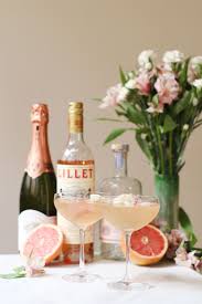 Lillet Rose Easy Spring Cocktail Recipe Spring Cocktails Spring Cocktails Recipes Easy Spring Cocktails