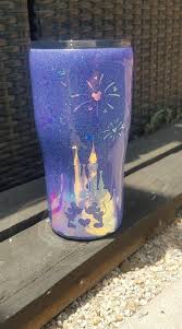 4.2 out of 5 stars. Disney Castle With Fireworks Pearl Mint Amethyst Glitter Etsy In 2021 Tumbler Cups Diy Glitter Tumbler Custom Tumbler Cups