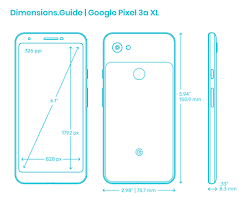 Google Pixel 3a XL Dimensions ...