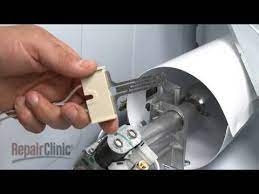 This video from sears partsdirect shows how to replace a broken igniter in some kenmore gas dryers. Whirlpool Kenmore Gas Dryer Igniter Replacement 279311 Youtube