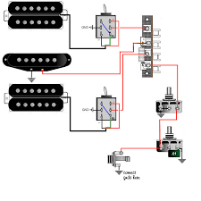 2 humbuckers 5 way lever switch 1 volume 06. Guitar Wiring Tips Tricks Schematics And Links