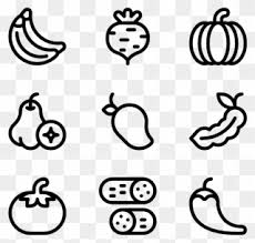Find the perfect funny fruits black & white image. Free Png Fruits Black And White Clip Art Download Pinclipart