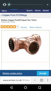Copper plumbing pipe sizes uk. Plumbing Push Fit Or Copper General Construction Issues Buildhub Org Uk