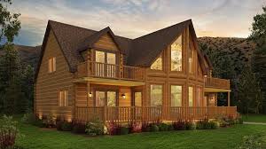 Big Glass Front Great Views From The Mangrove Log Cabin 2428 Sq Ft 3 Beds Great Room 2 1 2 Baths 1 1 2 Stories Log Cabin Floor Plans Log Homes Log Cabin