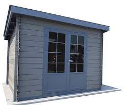 abri de jardin composite green outside arcachon 3x3 ep 28 mm 10 m leroy merlin