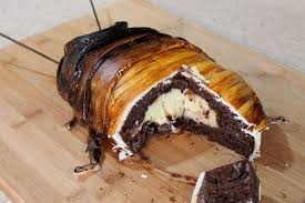 Kakerlake Oder Ziegenkopf Katherine Dey Und Ihre Speziellen Kuchen Schon Beim Anblick Dieser Kreationen Wurde Vielen Von Euch Sicher Backen Kakerlaken Kuchen