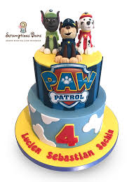 Marshall Paw Patrol Birthday Cake