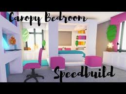 Cool bedroom designs adopt me. Canopy Bed With Custom Blanket Bedroom Speedbuild Roblox Adopt Me Youtube Customized Blankets Cute Room Ideas Adopt Me Room Ideas
