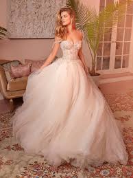 Think Pink Our 8 Favorite Blush Wedding Dresses Galia Lahav Wedding Dresses Blush Bridal Dresses Wedding Dresses Corset