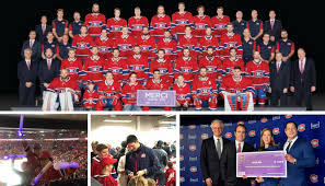 The montreal canadiens are a professional ice hockey team based in montreal, quebec, canada. Le Club De Hockey Canadien Pourvoyeur De Moments Magiques Leucan Association Pour Les Enfants Atteints De Cancer