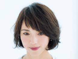 前髪 で印象チェンジ 中央の短い wバング で小顔フォルムを形成 ヘアスタイル 髪型 ボブ