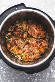 Instant pot® mediterranean chicken thighs will make you fall in love with your instant pot® all over again! Easy Instant Pot Parmesan Chicken And Mushroom Rice Recipe Lecremedelacrumb Com Instant Pot Recipes Recipe Using Chicken Instant Pot Dinner Recipes