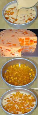 Gelatina De Naranja Cremosa By Sabor Pati Gelatina Naranja Cremosa Gelato Postres Che Gelatina De Naranja Postres Con Gelatina Recetas Faciles Postres