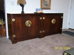 Sideboard Credenza Buffet Baker Furniture Asian Style 4053 Walnut Veneer Ebay Baker Furniture Furniture How To Antique Wood