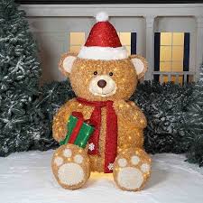 Member S Mark 65 Inch Pop Up Christmas Bear 99 98 Fs Christmas Bear Outdoor Christmas Decorations Outdoor Christmas