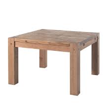 table carree bois table carree chene avec rallonge