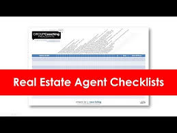 Real Estate Agent Checklist For Buyers And Sellers Youtube