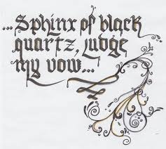 A letter that uses every letter of the alphabet exactly once is a 'perfect pangram'. The Sentence Sphinx Of Black Quartz Judge My Vow Is The Shortest Sentence Which Uses Every Letter Of The Alphabet The Declaration