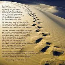 Mit den dankeskarten spuren im sand sagen sie auf stilvolle weise danke für die anteilnahme. Pin Auf Spruche Und Verse
