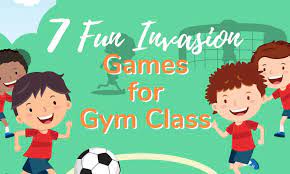7 Fun Invasion Games For Gym Class Best Invasion Games List Gym Games For Kids Gym Class Games Gym Classes